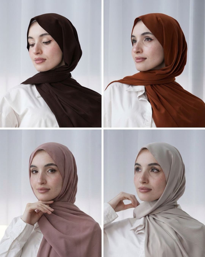 بكج شالات الألوان الراقية