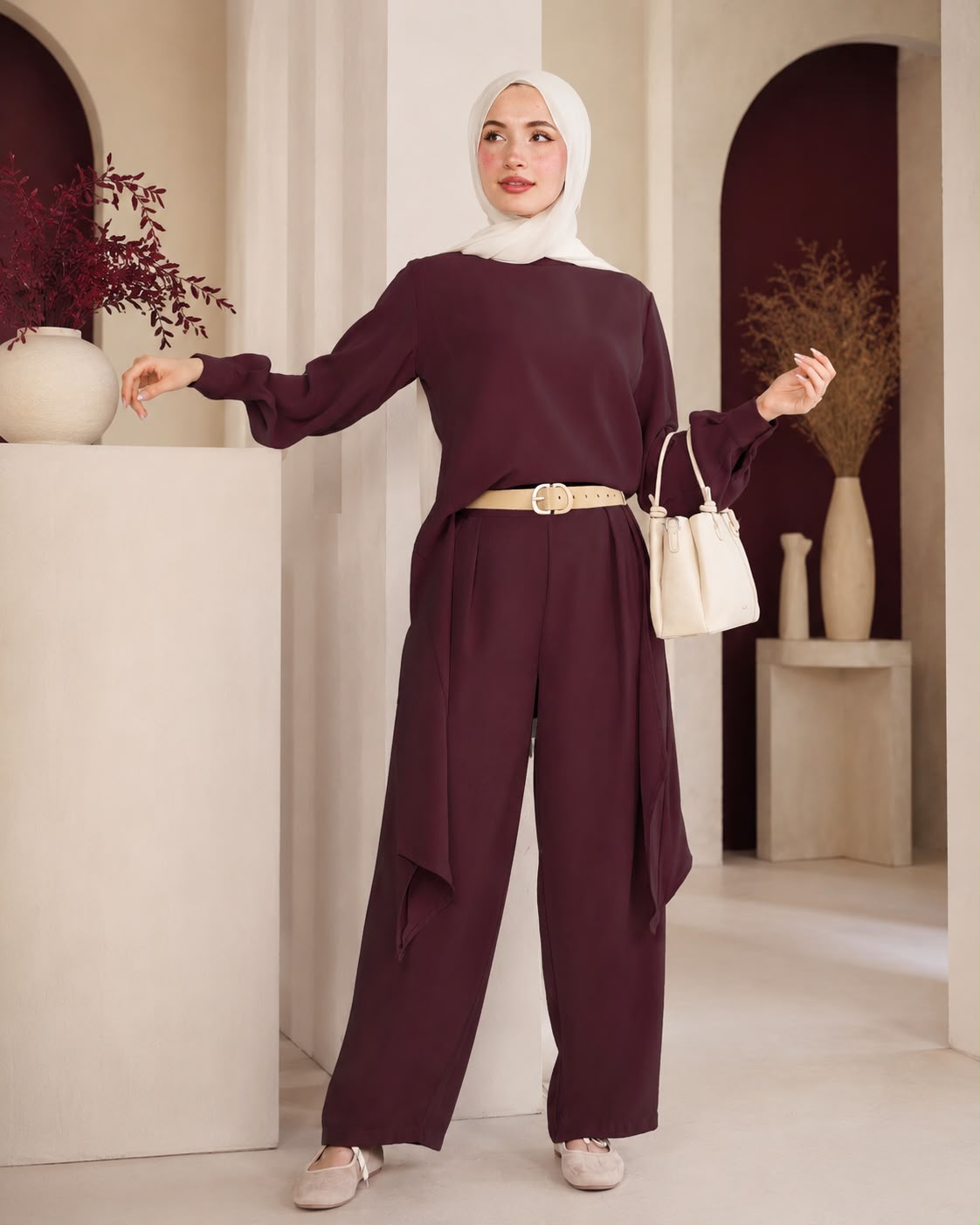 طقم بتصميم انسيابي