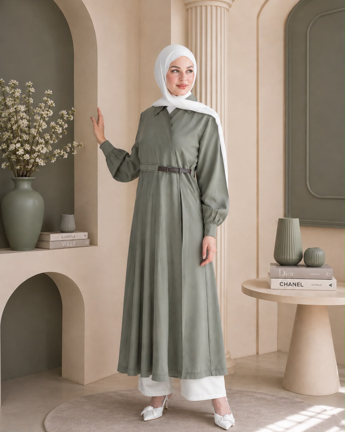 ترانشكوت بقصة انسيابية راقية