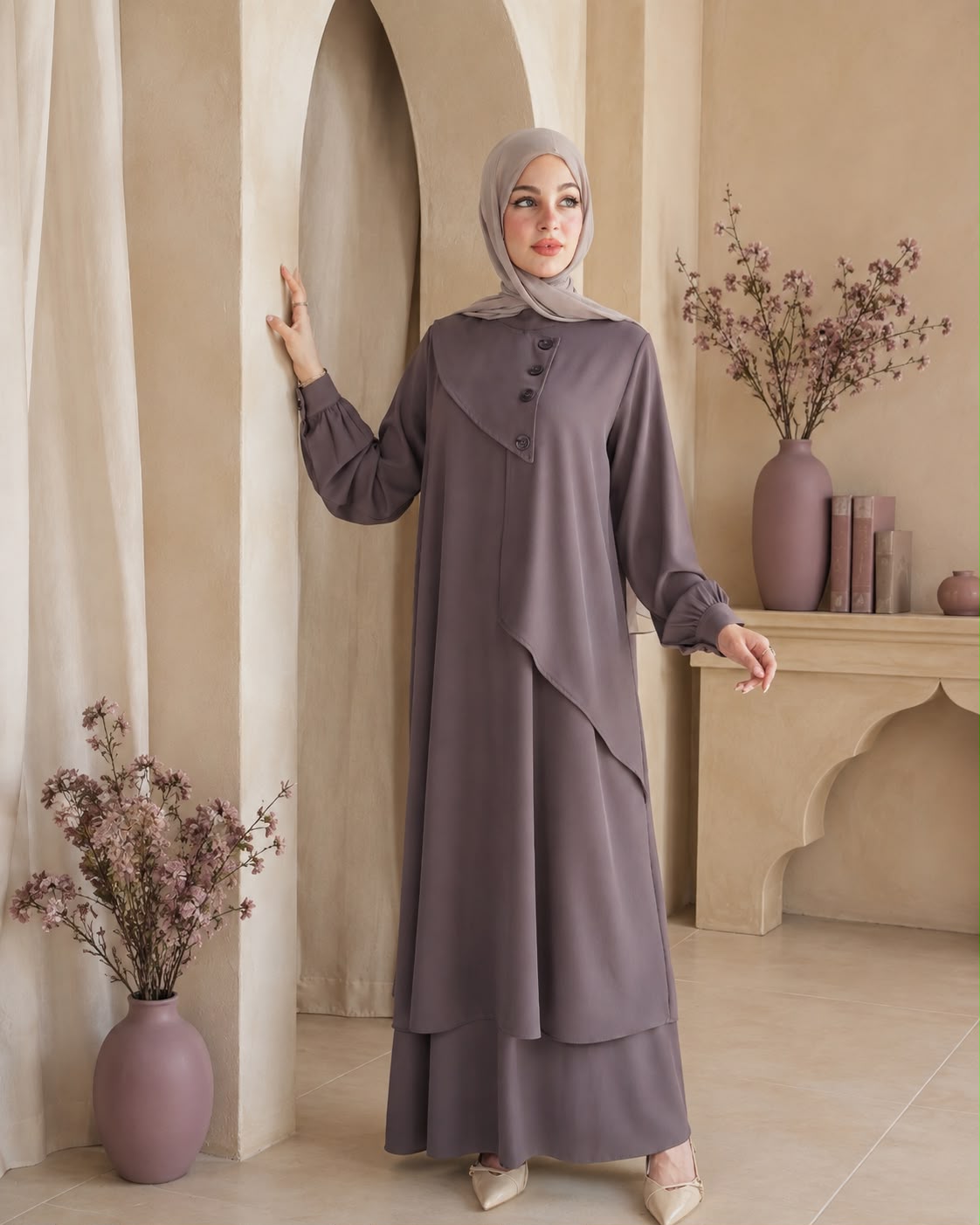 طقم انسيابي بأناقة راقية