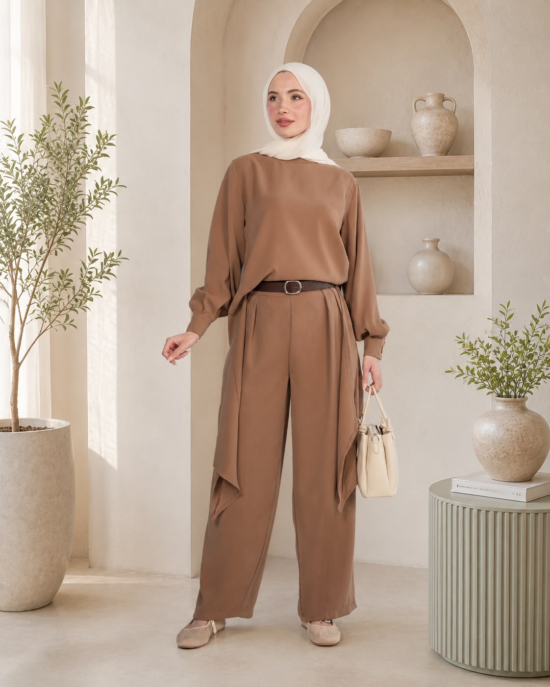 طقم بتصميم انسيابي