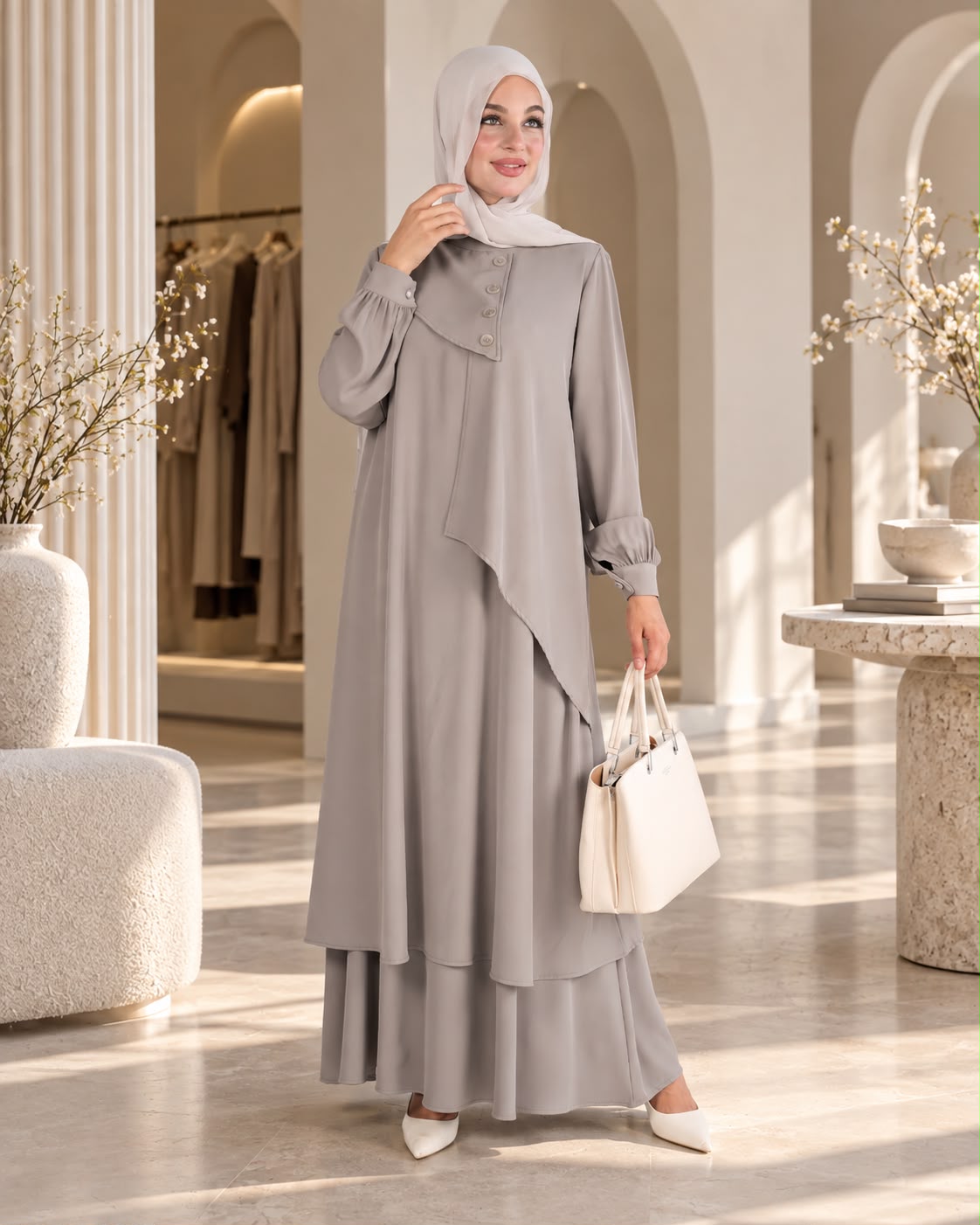 طقم انسيابي بأناقة راقية
