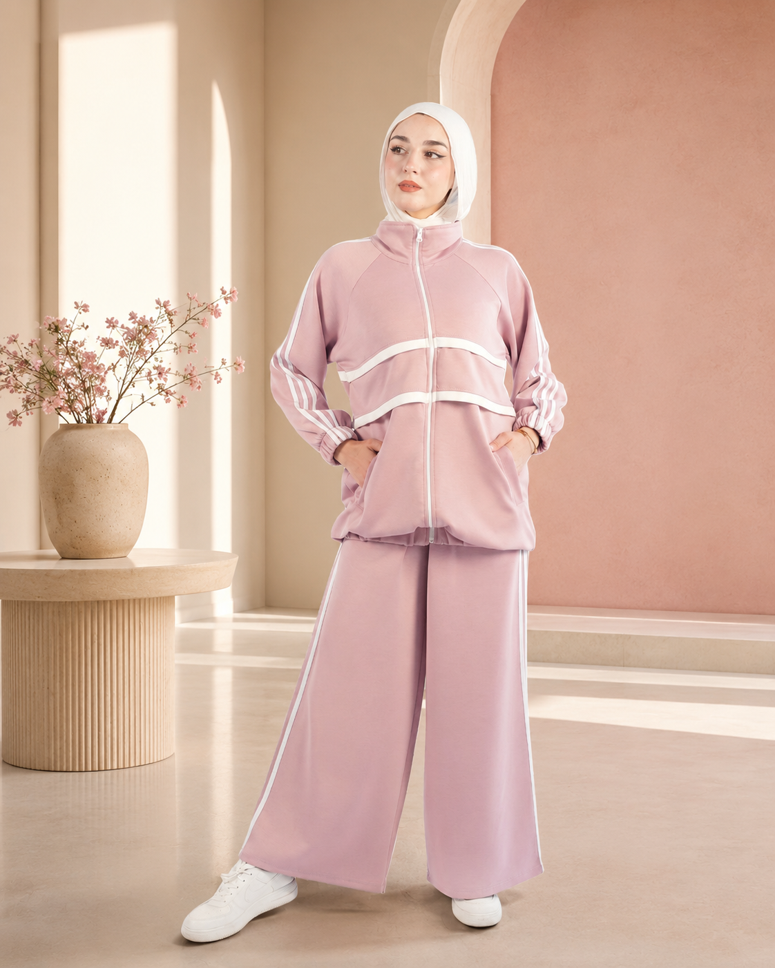 طقم سبورت بخطوط عصرية