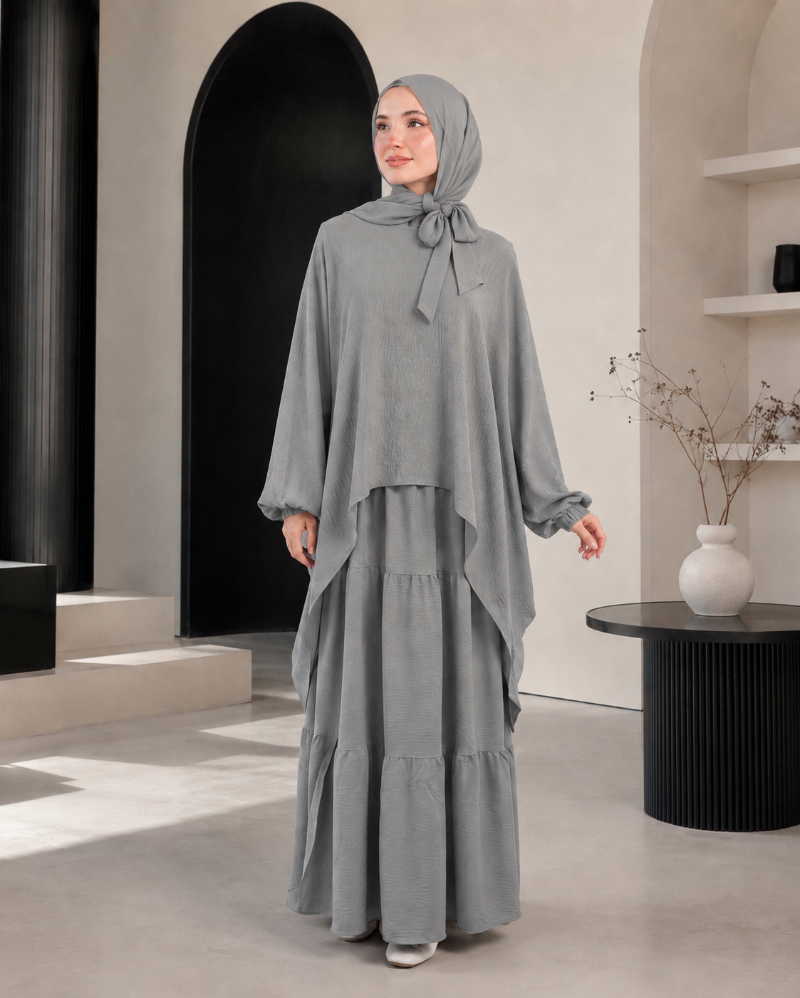 طقم تنورة راقي