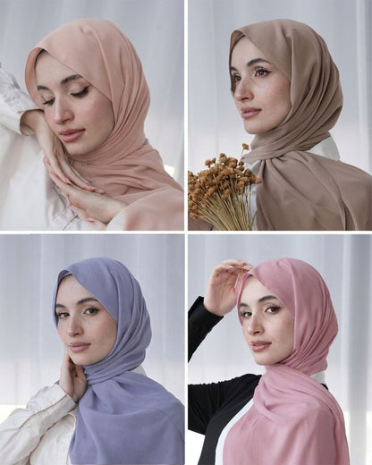 بكج شالات الألوان الهادية